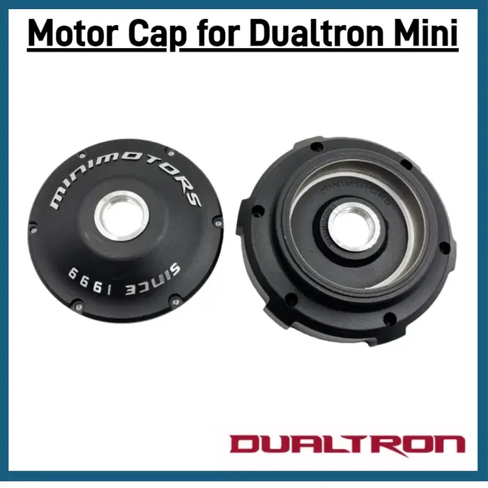 Cache-moteur en alliage d'origine pour trottinette électrique MINIMOTORS Dualtron Mini – Pièces durables pour l'entretien et la réparation de trottinettes