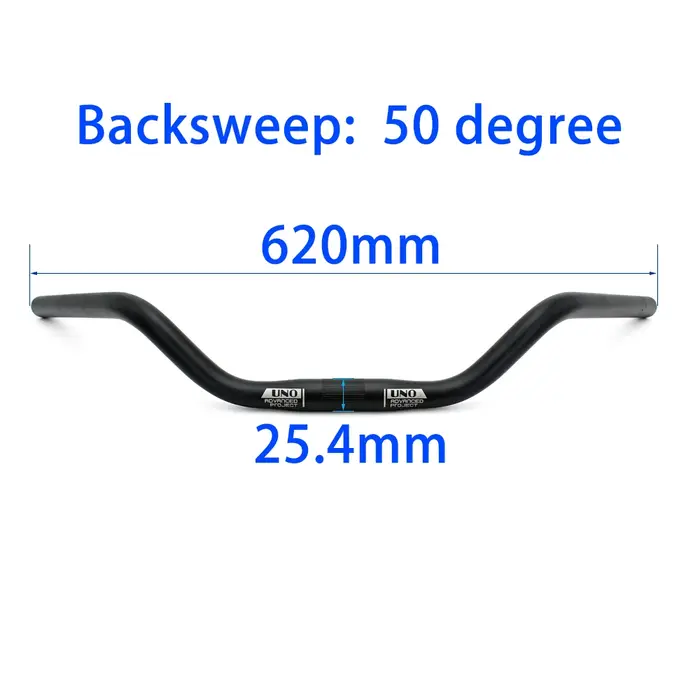 Guidon d'hirondelle de vélo barre de poignée