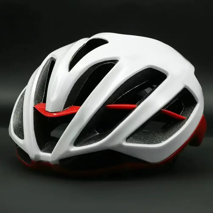 Casque de vélo ultraléger aérodynamique pour sport de plein air, VTT, vélo de route, moulé intégralement, rouge, pour hommes et femmes, casque de cyclisme