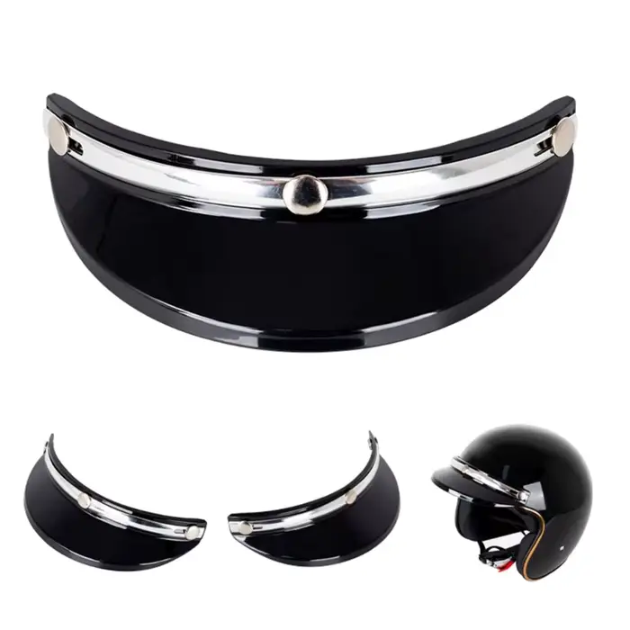 Hurbike-Pare-vent rabattable pour casque