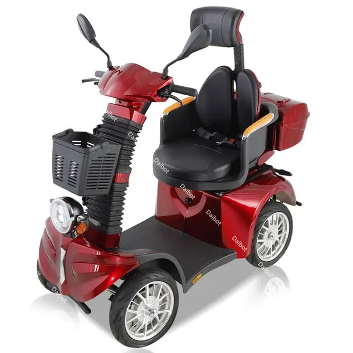 Stock ue Scooter de mobilité pliant électrique 4 roues
