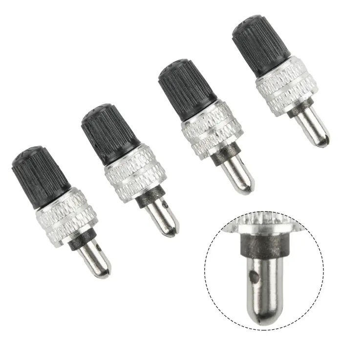 Pièces de cyclisme 4 X Valve de vélo environ 4g