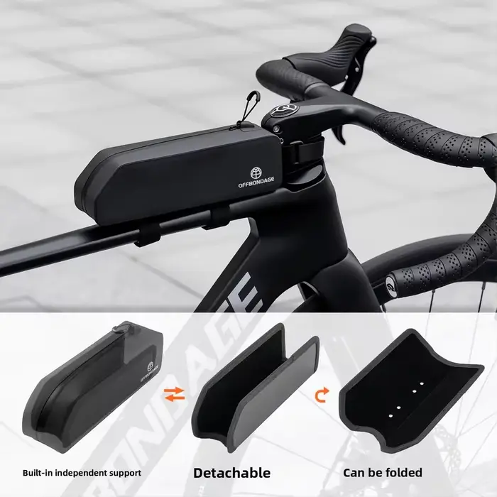 OFFBONDAGE Sacoche de cadre de vélo imperméable pour VTT