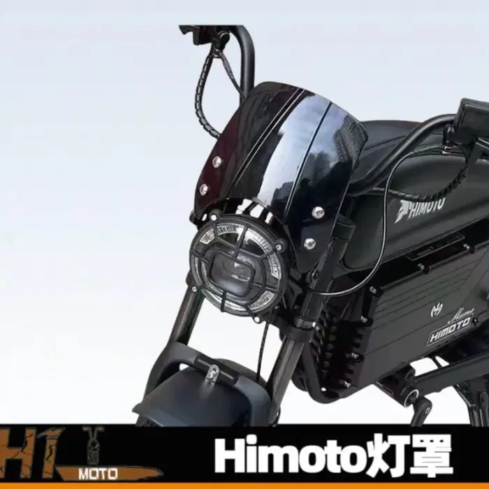 Pare-vent avant pour vélo électrique Himoto avec support et écran de protection – Cache