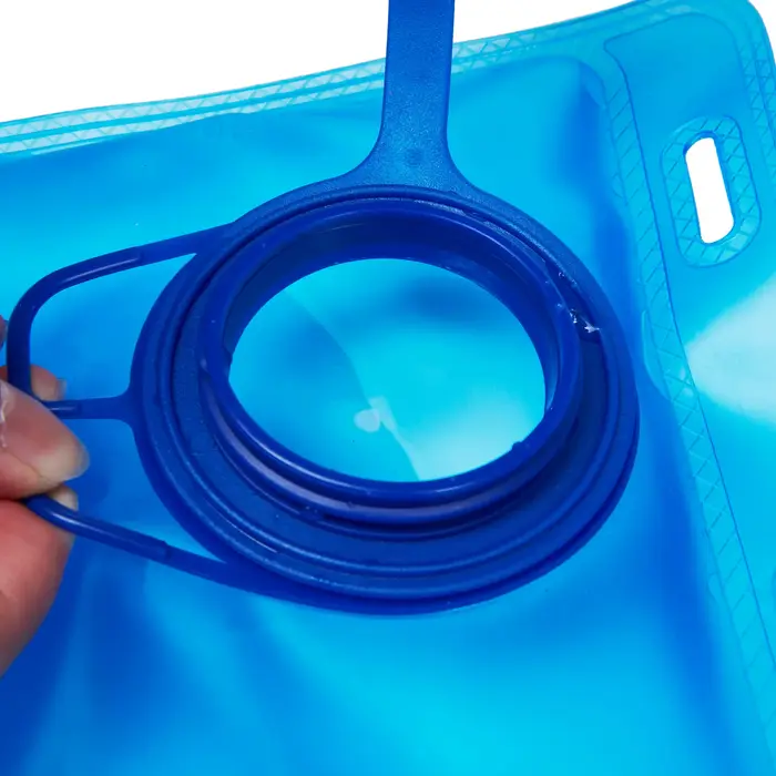 Sac d'eau de sport 2L en TPU bleu avec paille pour vélo alpinisme et marathon sport plein air