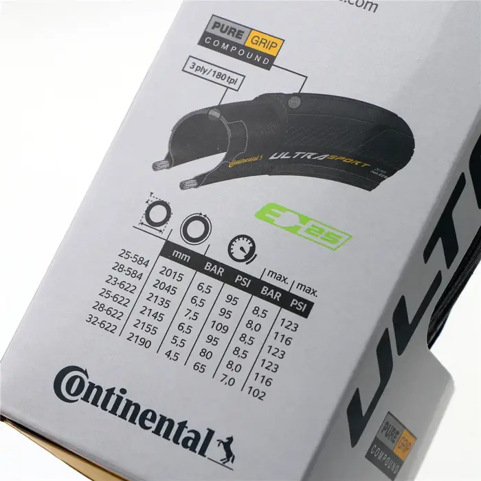 Continental ULTRA SPORT III pneu Original véhicule de route pliant Anti-crevaison pneus de vélo 700x