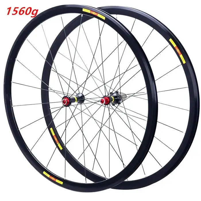 Jeu de roues de vélo de route ultralégères en alliage