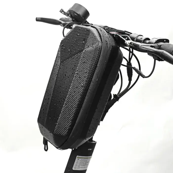 OFFBONDAGE Sacoche de guidon rigide en EVA pour trottinette électrique et vélo pliant – Accessoires de cyclisme