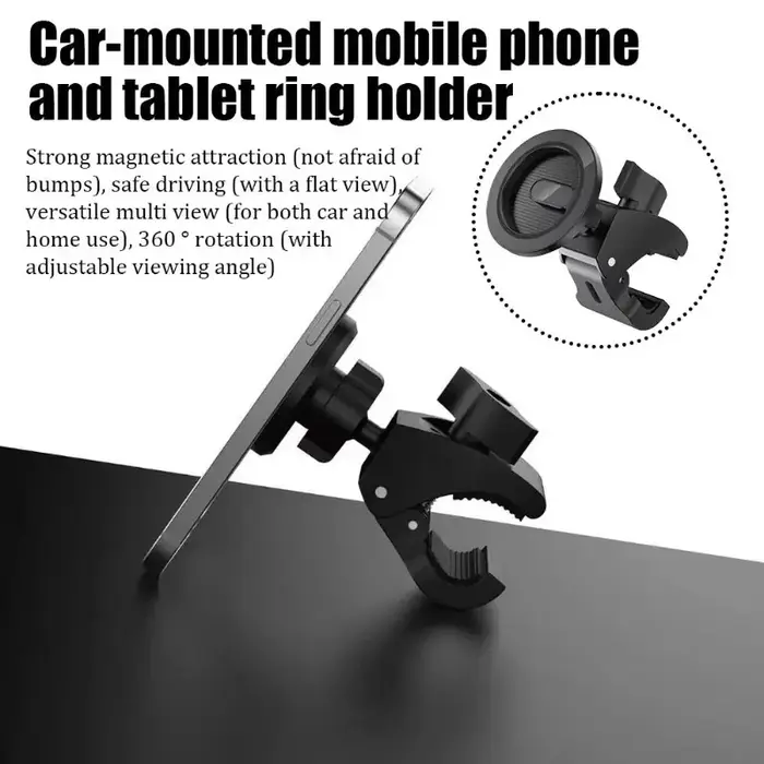 Support magnétique pour téléphone de vélo pour iPhone 17 16 15 Pro Max