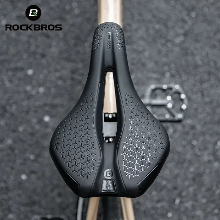 Selle de vélo respirante creuse