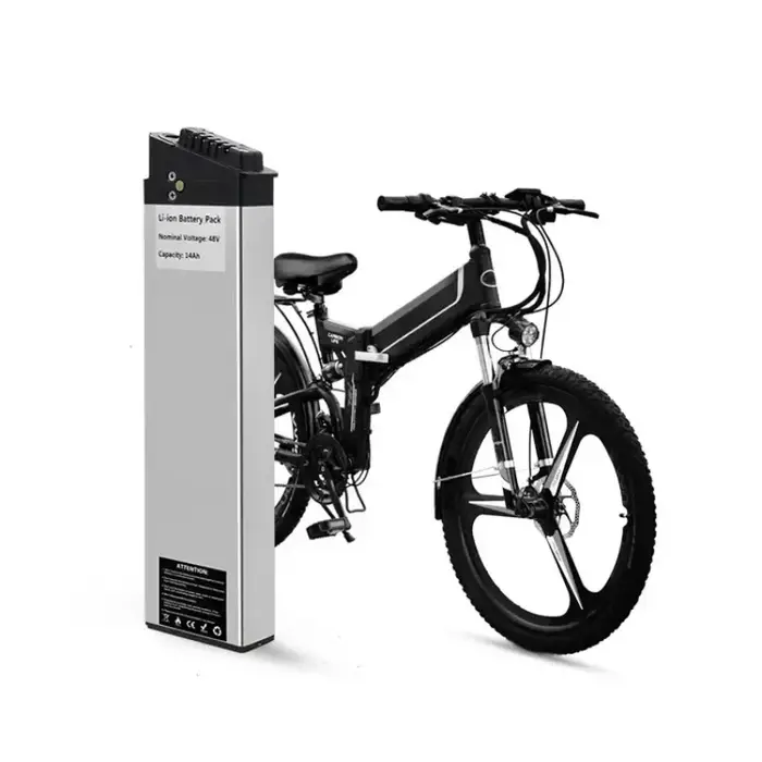48V 10Ah 12Ah 17Ah batterie de vélo électrique pliante ampli DCH 006 pour Samebike LO26 20LVXD30 XP2.0 Batteries