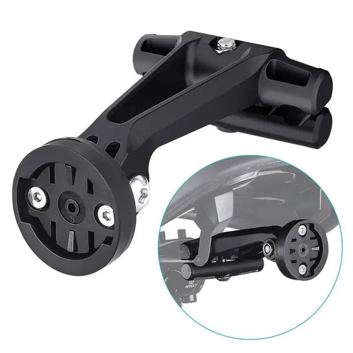 Support de selle de feu arrière de vélo, Support de tige de selle, Support de lampe de vélo vtt pour