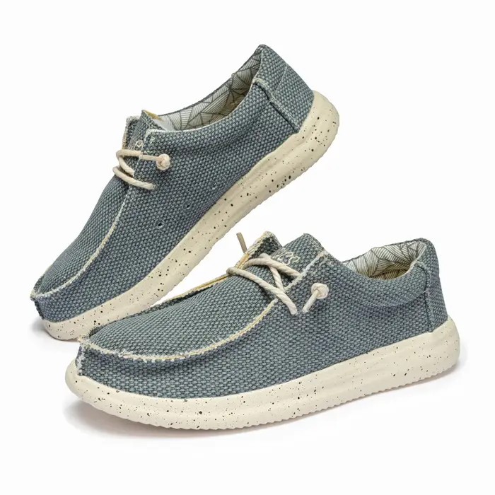 Mocassins légers en toile pour hommes, confortables et décontractés, semelle souple, bon pour la mar