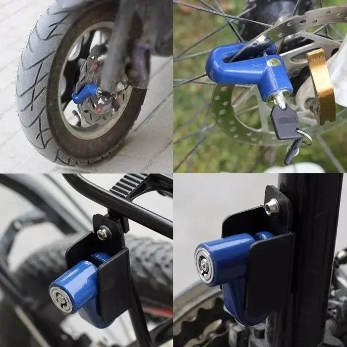Serrure antivol de vélo VTT avec clés