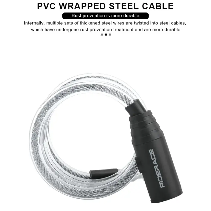 Câble antivol de haute sécurité pour vélo électrique
