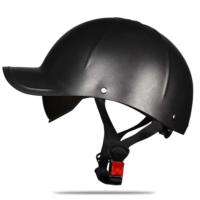 Nouveau café Racer Chopper Scooter sécurité casque demi visage Vintage casquette d'été moto