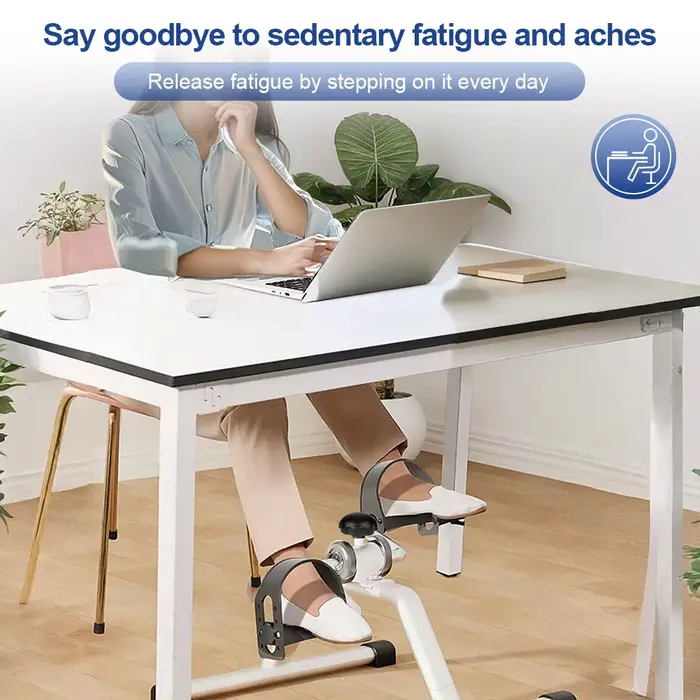 Mini vélo pliable sous le bureau avec résistance réglable
