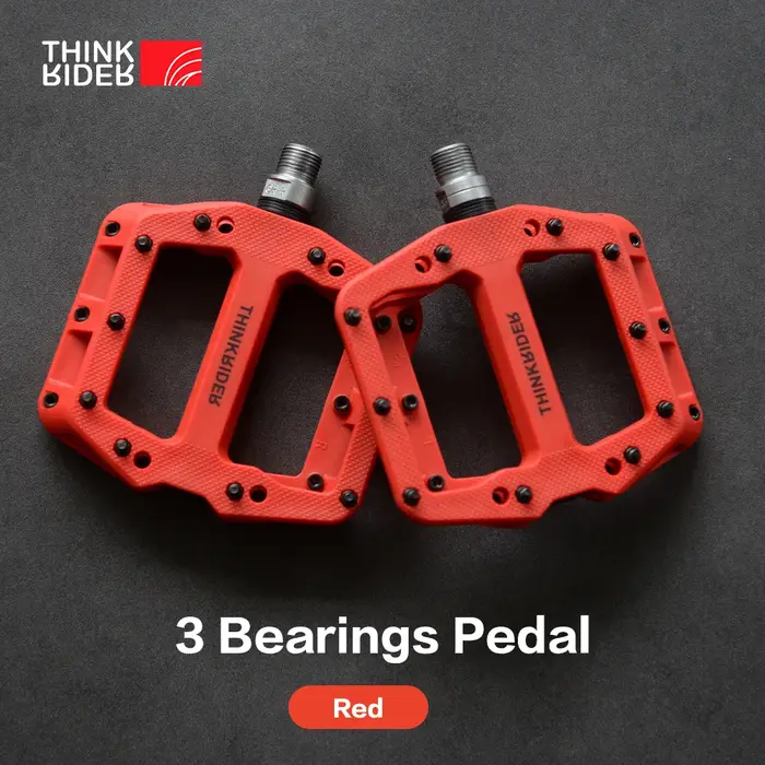 ThinkRider pédales de vélo plates vtt route 3 roulements scellés pédales de vélo pédales de montagne