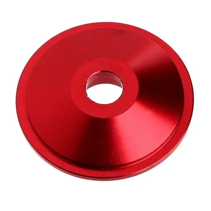 Capuchon de potence de vélo en alliage d'aluminium durable, noir, rouge, bleu, or, léger, accessoires de potence de vélo sans filetage pour sports de plein air