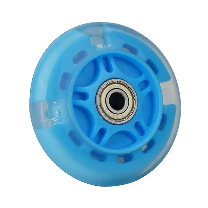 Améliorez votre expérience de conduite avec ces roues clignotantes LED de haute qualité et durables pour scooters de 80 mm et 22 cm de diamètre