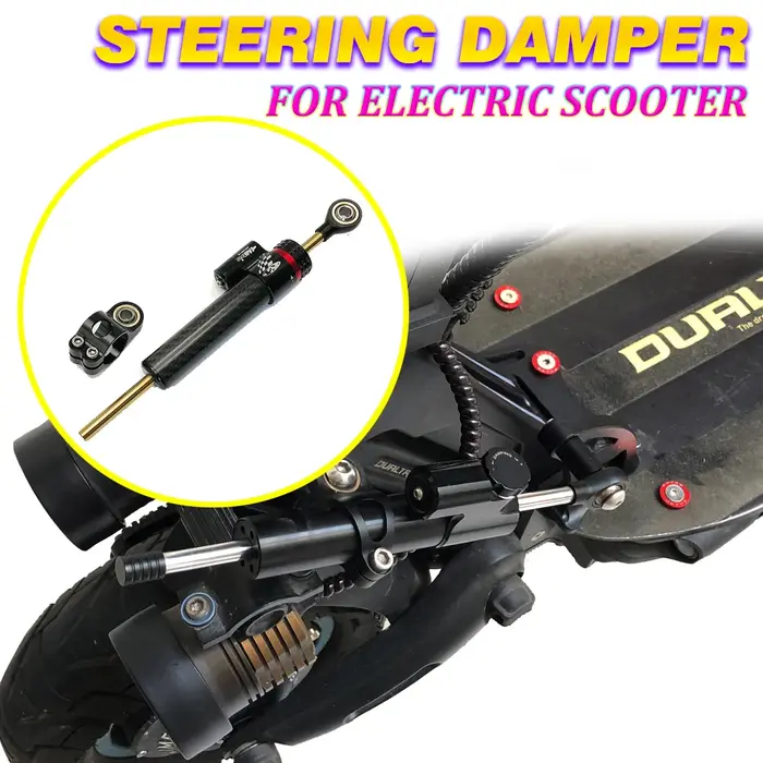 Amortisseur de direction directionnel pour trottinette électrique Dualtron Thunder II : Améliore la stabilité et la sécurité à haute vitesse