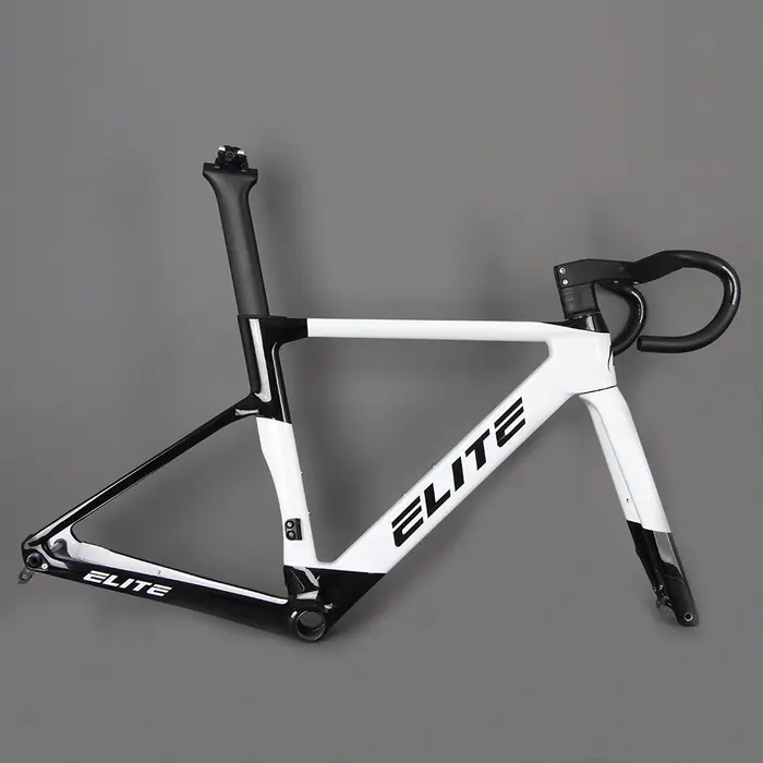 Cadre de vélo de route ultraléger en Fiber de carbone T1000 700 * 28C BB86