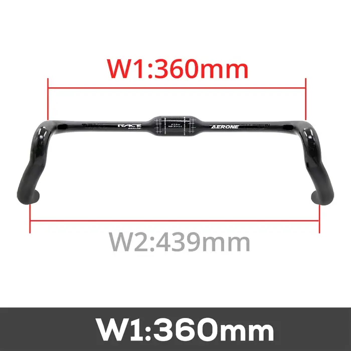 BERIJIE – guidon Aero gravier entièrement en carbone
