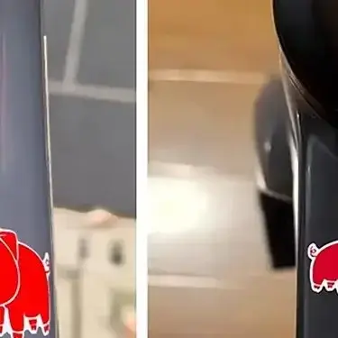 Autocollants amusants pour Tube de tête de vélo