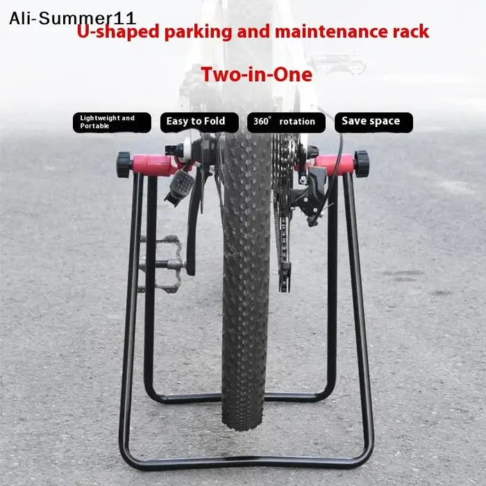 【A6L】1PC Support de stationnement vertical triangulaire pour vélo