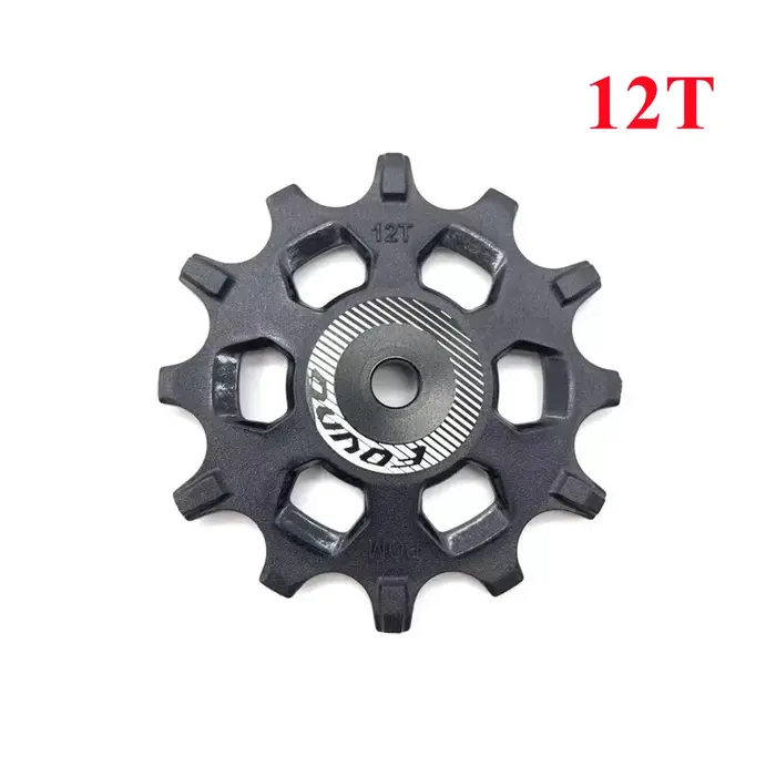 Poulie de dérailleur arrière de vélo 12T 14T 16T, Support de roue de guidage à dents larges et étroi