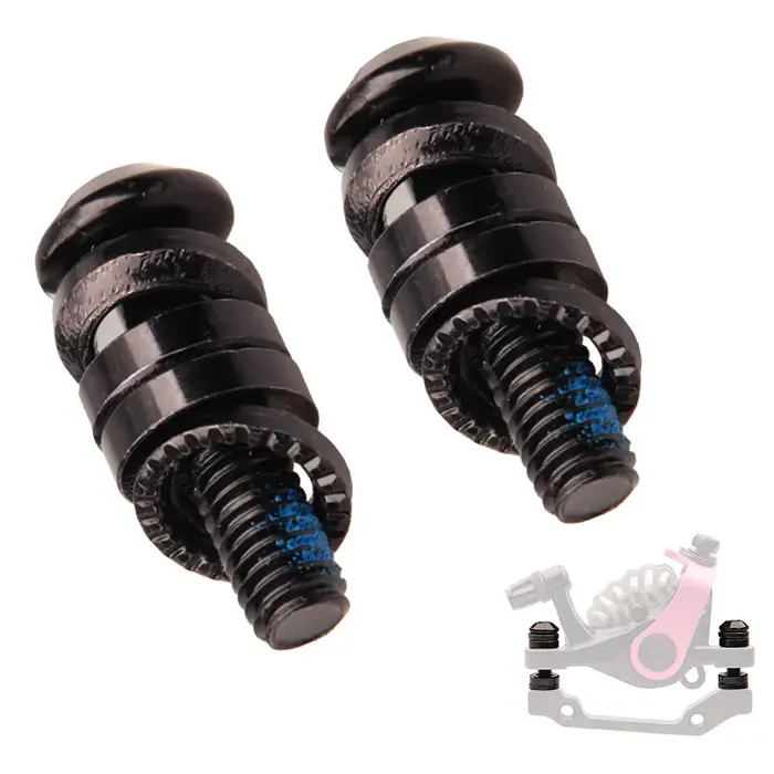 1 jeu de vis de frein à disque M6x24mm pour scooter et VTT
