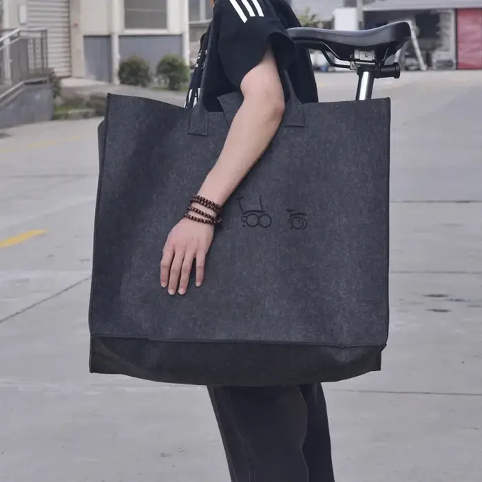 1 pièces sac de rangement de vélo pliable léger à la mode pour Brompton 14-16 pouces pour sac fourre-tout Dahon sac de