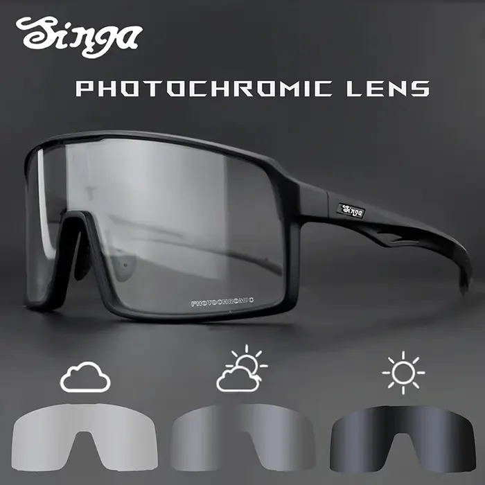 Lunettes de cyclisme photochromiques