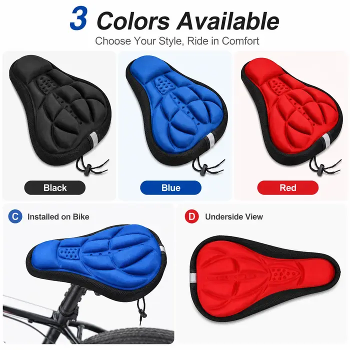 PINMOAP – housse de selle de vélo universelle
