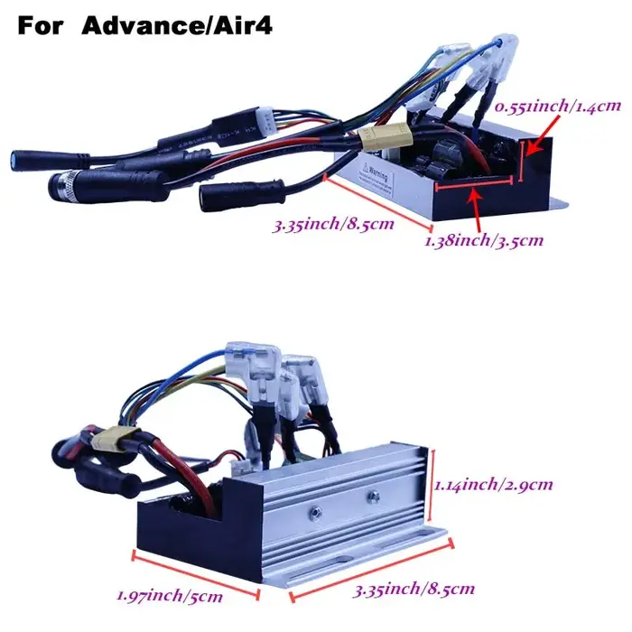 Kit de contrôleur pour trottinette électrique Pure Advance/Air3/Air4 de 10 pouces - Moteur auto-apprenant