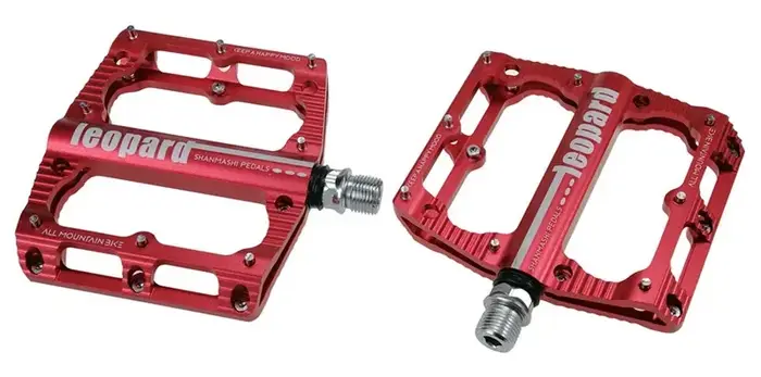 Shanmashi pédale de vélo vtt ultralégère 6 couleurs CNC plate-forme en alliage d'aluminium pédale de