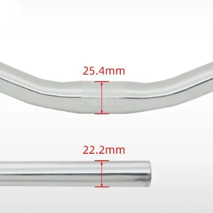 Guidon de vélo 25, 4 mm