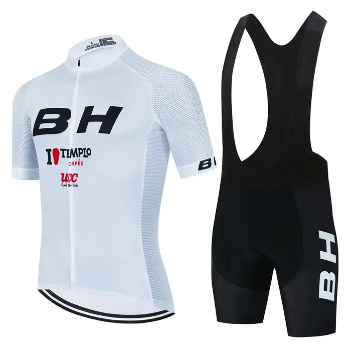 Ensemble de cyclisme de l'équipe BH pour hommes