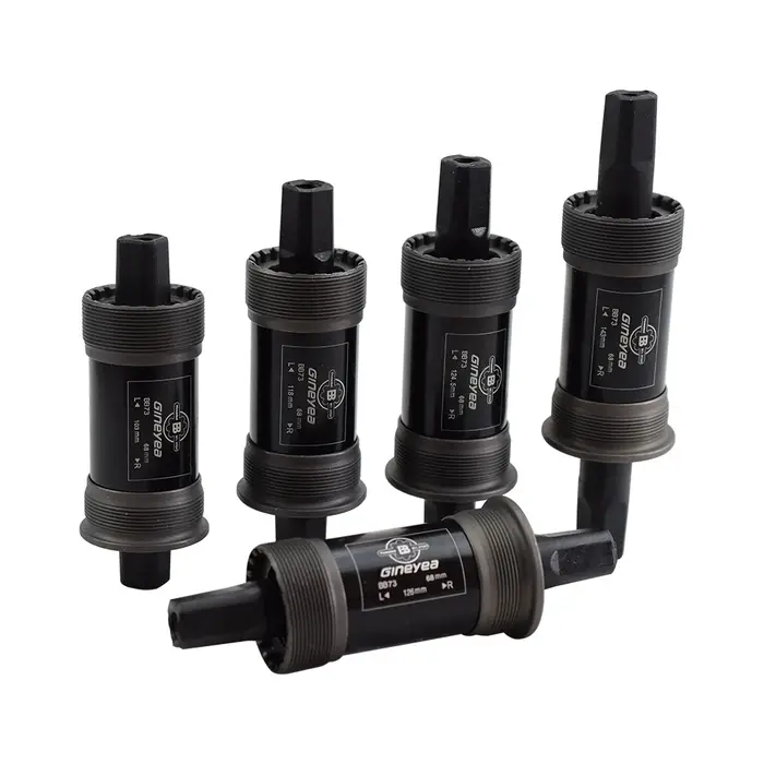 Support de pédalier de vélo 68*103 110.5 113 116 118 120 122.5 124 126 127.5 137 143mm carré route VTT BB ensembles axe Central