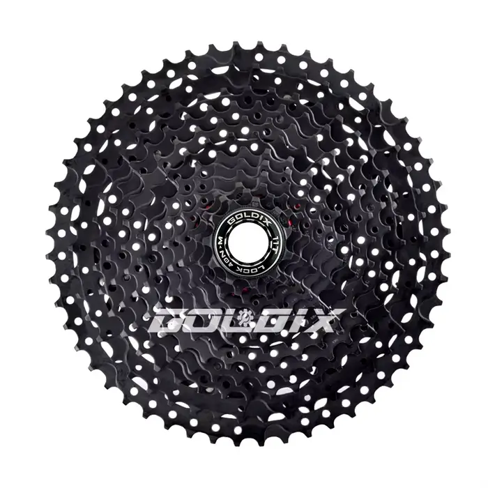 GOLDIX-Pignon de roue libre de vélo pour Shimano, VTT noir, 8, 9, 10, 11/12 vitesses, 40, 42, 46, 50