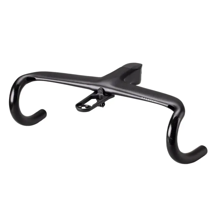 Guidon de vélo de route entièrement en carbone avec cockpit intégré -10 °