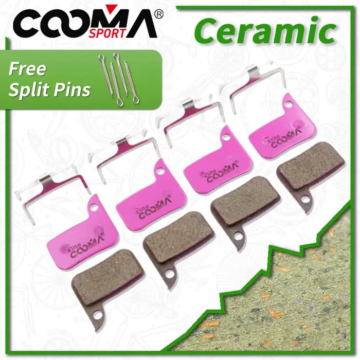 4 paires de plaquettes de frein à disque de vélo en céramique pour niveau SRAM, rouge 22 B1, Force 2