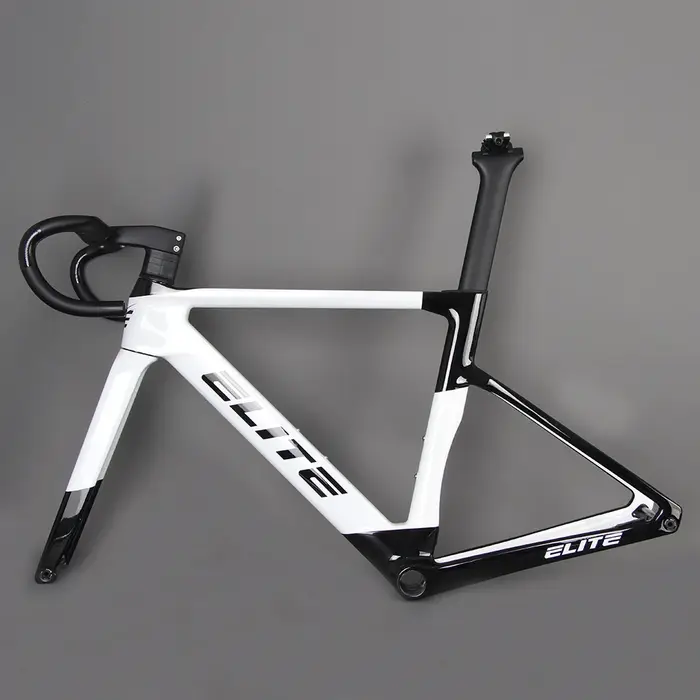 Cadre de vélo de route ultraléger en Fiber de carbone T1000 700 * 28C BB86