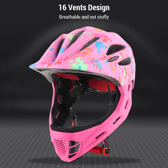 Casques de vélo pour enfants 16 évents casque