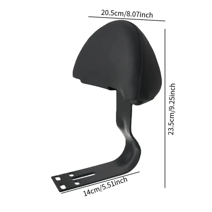 Barre Sissy pour moto pour vélos électriques