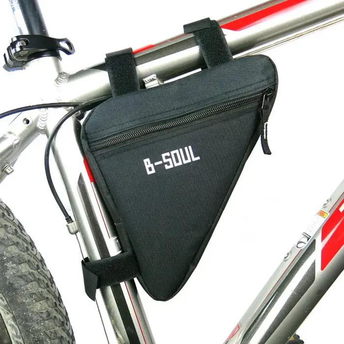 Sacoche de cadre de vélo pour tube avant, sacoche de rangement étanche pour outils de vélo électriqu