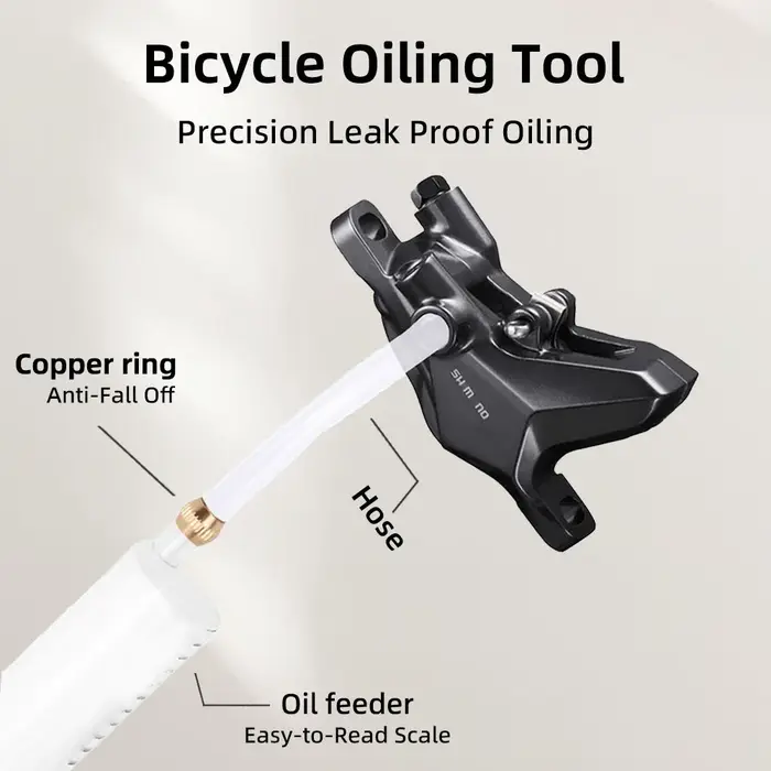 Kit de purge et d'injection de liquide de frein pour vélo