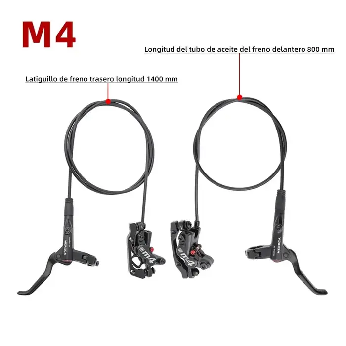 MEROCA – jeu de freins hydrauliques pour vtt