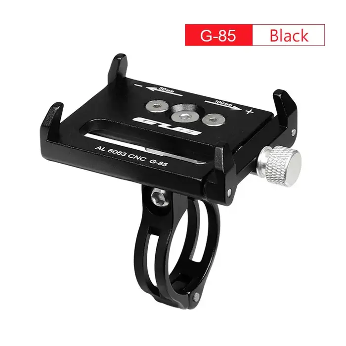 GUB G85 support de téléphone de vélo universel réglable 3.5-6.5 pouces Smartphone guidon de vélo en 
