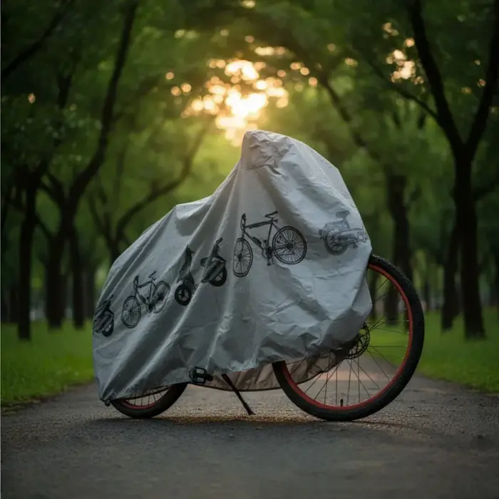 Housse de vélo étanche pour le rangement extérieur